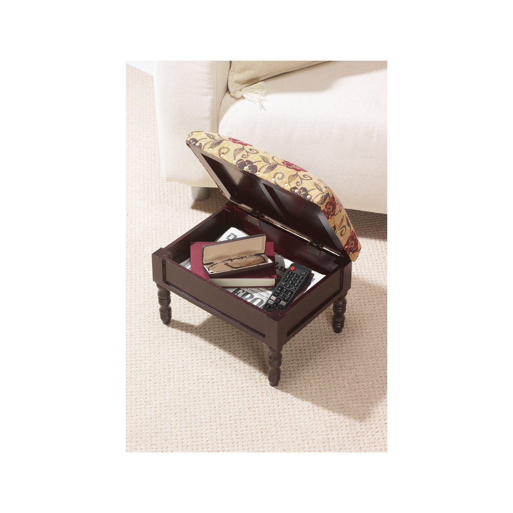 Storage Footstool - Floral design - Image 4
