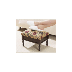 Storage Footstool - Floral design